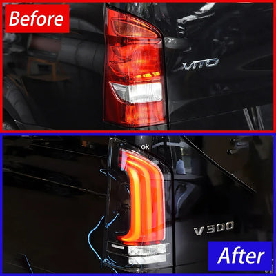 Feux Arrière LED Mercedes Vito W447 2016-2024 Dynamique