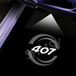 Projecteur Logo Porte Peugeot 407 2004-2012 LED 2 Pièces