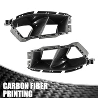 Grille de Ventilation Latérale BMW M3 M4 G80 G82 Carbone — gros plan