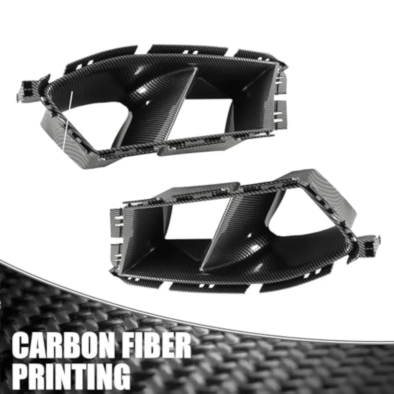 Grille de Ventilation Latérale BMW M3 M4 G80 G82 Carbone — gros plan