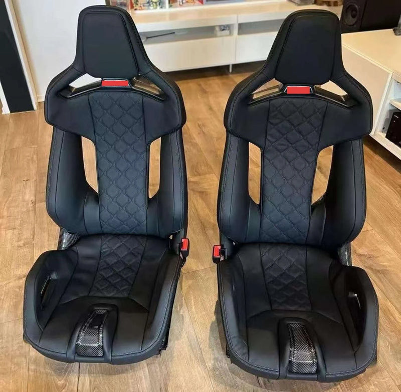 Siège Baquet Carbone BMW M2 M3 M4 E46 G80 — vue de trois quarts