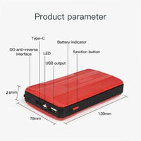 Booster de Batterie Voiture 400A 12V avec Lampe SOS