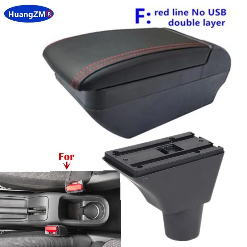 Accoudoir Central Citroën C3 C4 Coulissant 4 ou 9 USB Double Rangement
