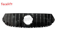Calandre Mercedes EQA H243 2022-2026 Style GT à Barres Verticales Argent, Avant ou Après Restylage
