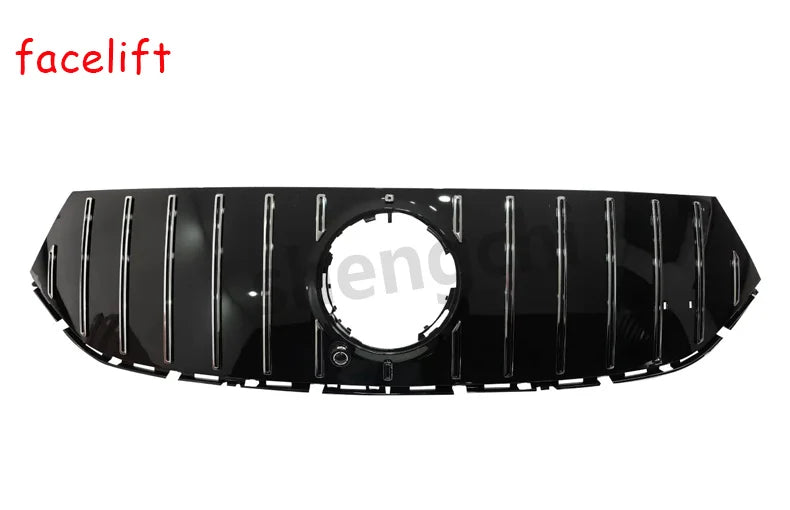 Calandre Mercedes EQA H243 2022-2026 Style GT à Barres Verticales Argent, Avant ou Après Restylage