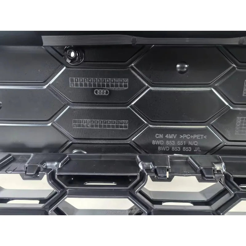 Pare-Chocs Avant Complet avec Calandre Nid d'Abeille Style RS4 Audi A4 S4 B9 2017-2019