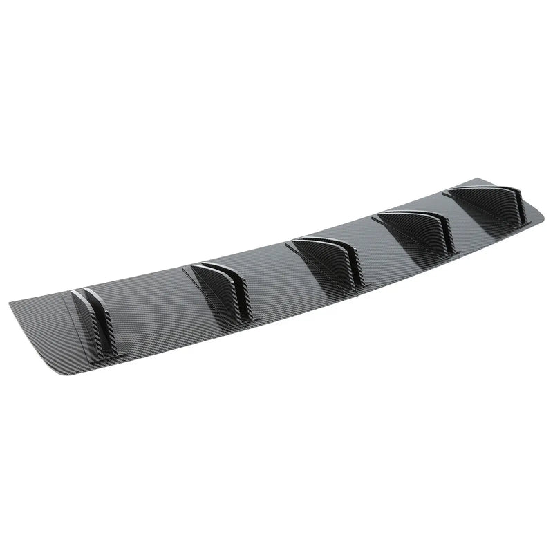 Diffuseur Arrière Universel 2 Pièces 10 Ailettes Aileron de Requin