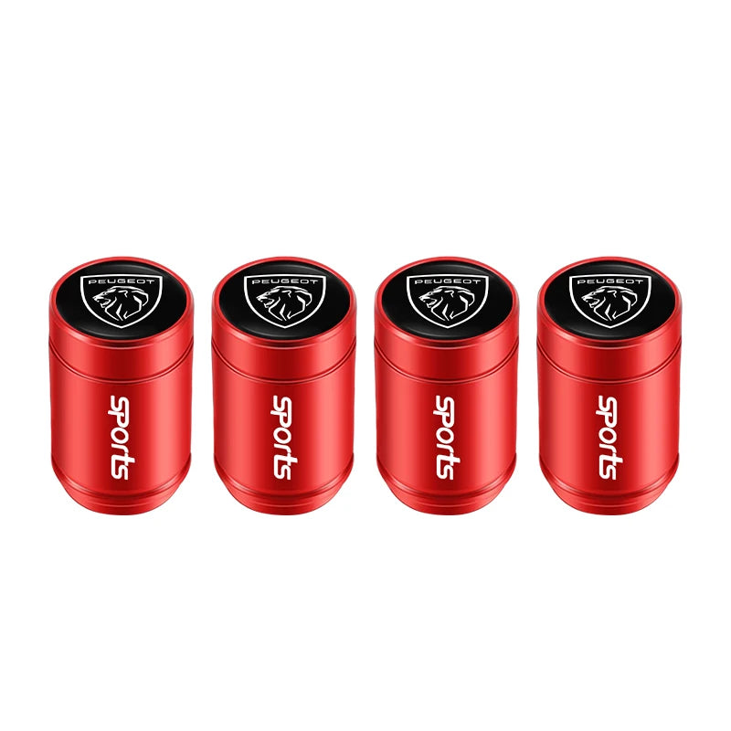 Bouchons de Valve Peugeot 208 308 508 Anti-Poussière — exemple de montage