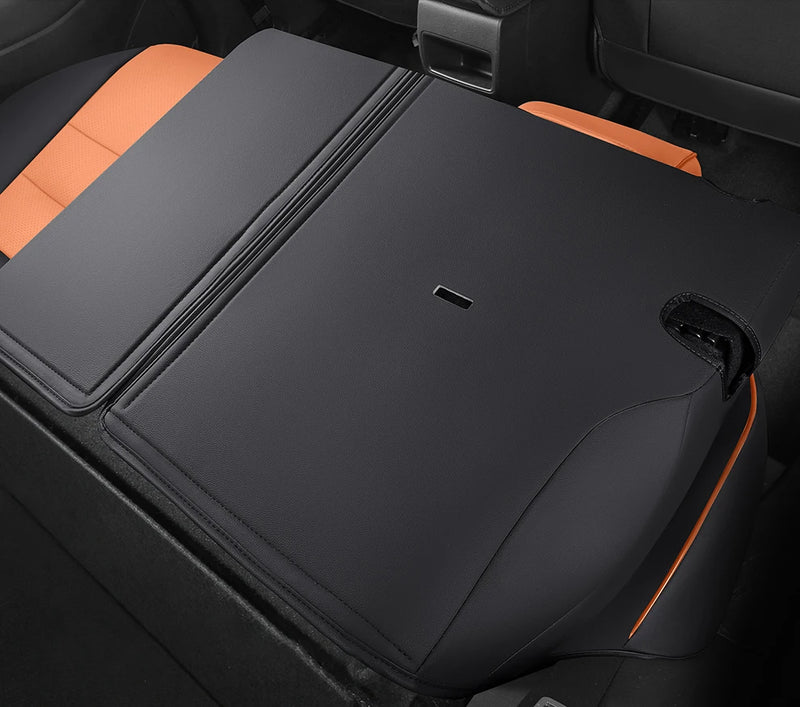Housses de Siège Cuir Toyota RAV4 2020-2023 Sur Mesure 5 ou 9 Pièces Orange Vert Gris Noir