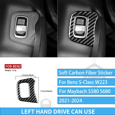 Autocollants Fibre de Carbone Mercedes Classe S W223