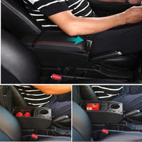 Accoudoir Peugeot 207 207 CC Console Centrale avec Rangement Porte-Gobelet et USB