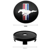 Cache-Moyeux Ford Focus Mondeo Ranger Ecosport 54mm 56mm 60mm — vue d'ensemble