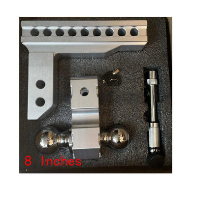 Attelage Réglable Double Boule 12500 lbs Récepteur 2 Pouces