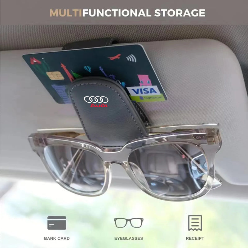 Clip Porte-Lunettes Pare-Soleil Audi A3 A4 Q5 Q7