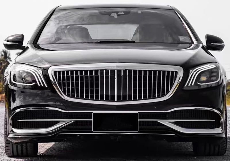 Calandre Mercedes W222 Classe S 2014-2020 — détail de finition