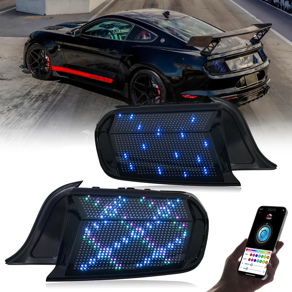 Feux Arrière Digitaux Ford Mustang 2015-2023 Multi-Modes