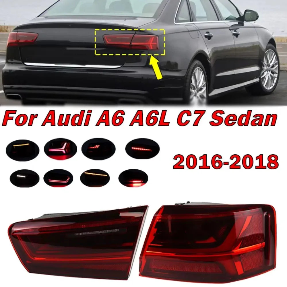 Feu Arrière LED Audi A6 C7 Berline 2016-2018