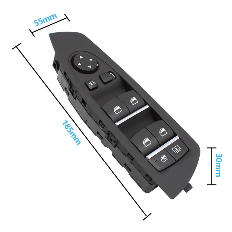 Bouton Lève-Vitre Conducteur BMW Série 7 F01 F02 — vue de profil