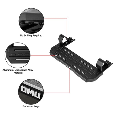 Marchepieds Aluminium Jeep Wrangler JL 4 Portes 2018-2025