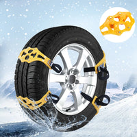 Chaînes à Neige TPU Voiture SUV 4 Pièces 165-265 mm