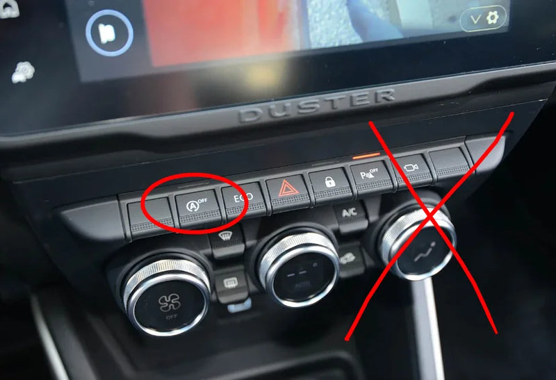 Module Désactivation Start Stop Dacia Duster 2014-2017