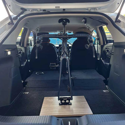 Porte-Vélos de Toit Support de Fourche 4 Adaptateurs