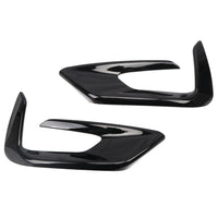 Calandre Ford Puma 2019-2023, Entourages de Feux de Brouillard Aspect Carbone ou Noir Brillant