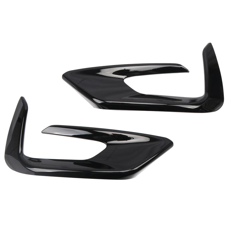 Calandre Ford Puma 2019-2023, Entourages de Feux de Brouillard Aspect Carbone ou Noir Brillant