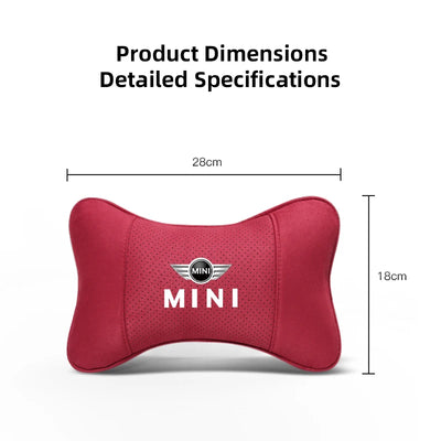 Appuie-Tête Daim Mémoire de Forme MINI Cooper F56