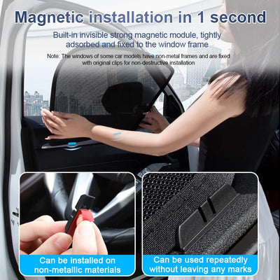 Pare-Soleil Magnétique Volkswagen ID.4 2021-2025