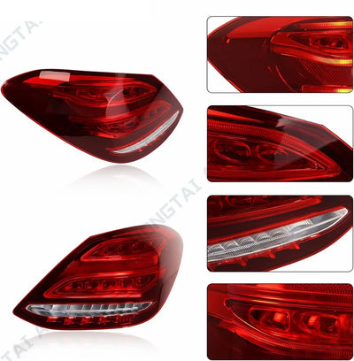 Feux Arrière LED Mercedes Classe C W205 2015-2018 Paire