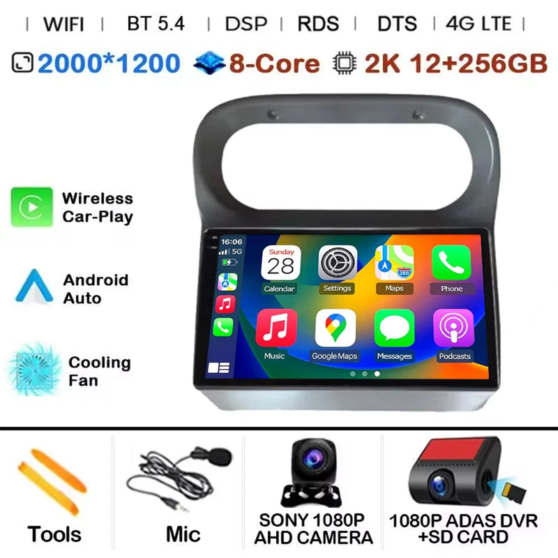 Autoradio CarPlay Renault Twingo 1 Android Écran 9 Pouces