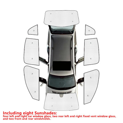 Pare-Soleil Complet Jeep Compass MP 2017-2023
