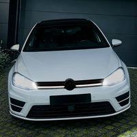Calandre LED Volkswagen Golf 7 2013-2016 Noir Brillant Liseré Rouge