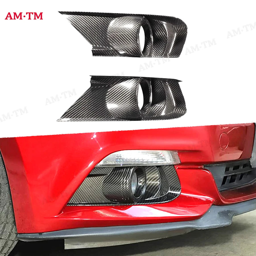 Cadre de Phare Carbone Pare-Chocs Ford Mustang 2015+