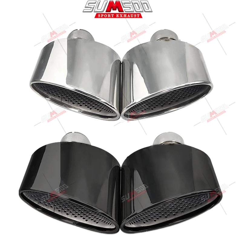 Embouts d'Échappement Inox Audi A4 A5 A6 A7 Look RS