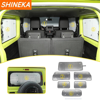 Pare-Soleil Isolant Vitres Suzuki Jimny JB64 JB74 2019-2023