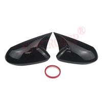 Coques de Rétroviseur Style Cornes Noir Brillant Toyota GR Yaris XP210 2020-2026
