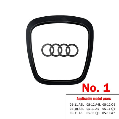 Logo Audi Autocollant 4 Anneaux Électroplaqué A3 A4 Q5