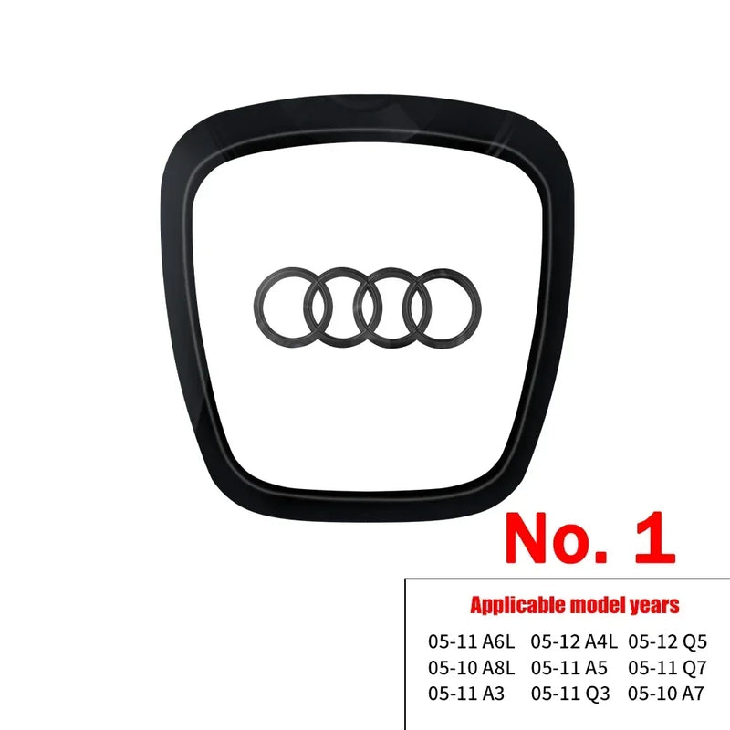 Logo Audi Autocollant 4 Anneaux Électroplaqué A3 A4 Q5