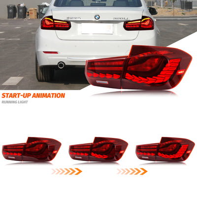 Feux Arrière LED GTS BMW Série 3 F30 F80 M3 2011-2018