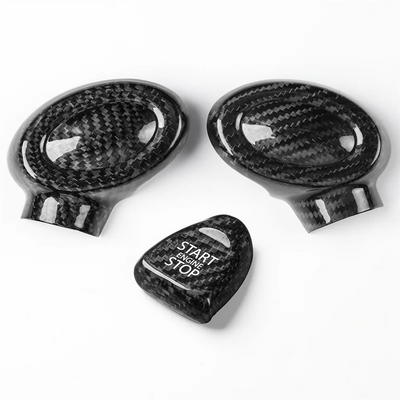 Cache Pommeau de Vitesse Carbone Mini Cooper