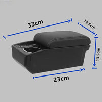 Accoudoir Peugeot 207 207 CC Console Centrale avec Rangement Porte-Gobelet et USB