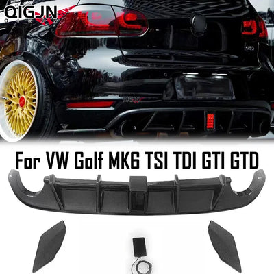 Diffuseur Arrière Volkswagen Golf MK6 GTI GTD 2008-2013