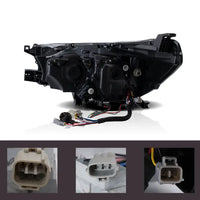 Phares LED Toyota Hilux Revo Rocco AN120 2015-2020 Clignotants Séquentiels Feux de Jour