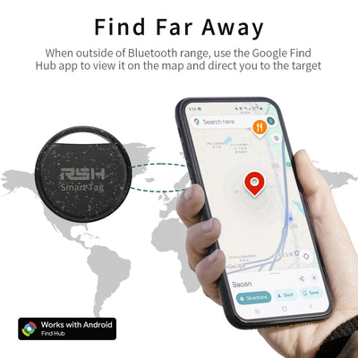 Traceur GPS Bluetooth Voiture RSH Smart Tag Android