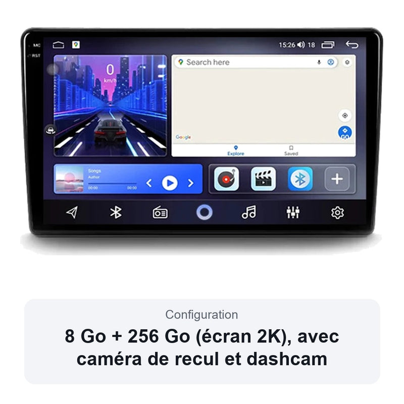Autoradio CarPlay Citroën C4 Grand Picasso 2006-2013 Android Écran Tactile