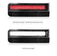 Feux Arrière LED Land Rover Defender 90 110 130 2020-2026 : Stop, Recul et Clignotant Séquentiel, Paire