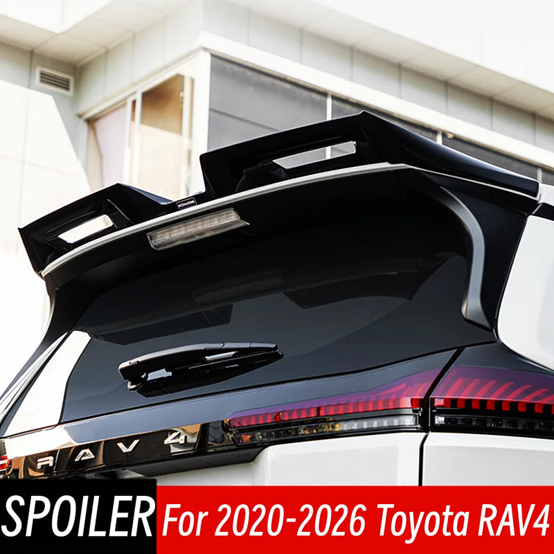 Hinterer Dachspoiler Toyota RAV4 2020-2026 in ABS glänzend schwarz, weiß oder Carbon-Optik