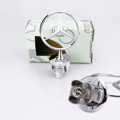 Badge de Capot Mercedes AMG 44mm Étoile 3D Chromé